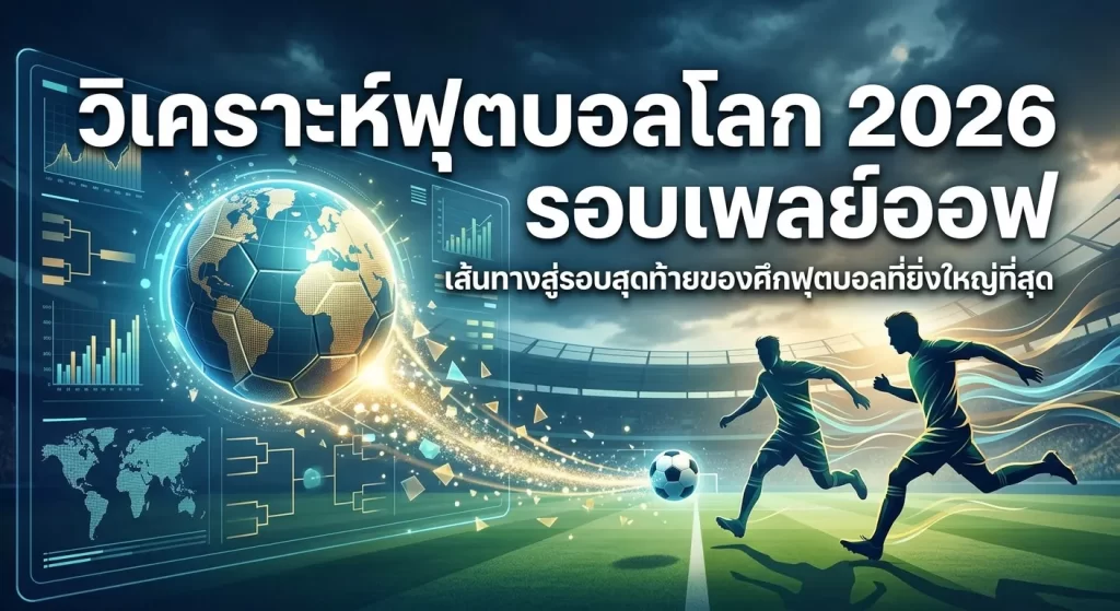 วิเคราะห์ฟุตบอลโลก 2026 รอบเพลย์ออฟ